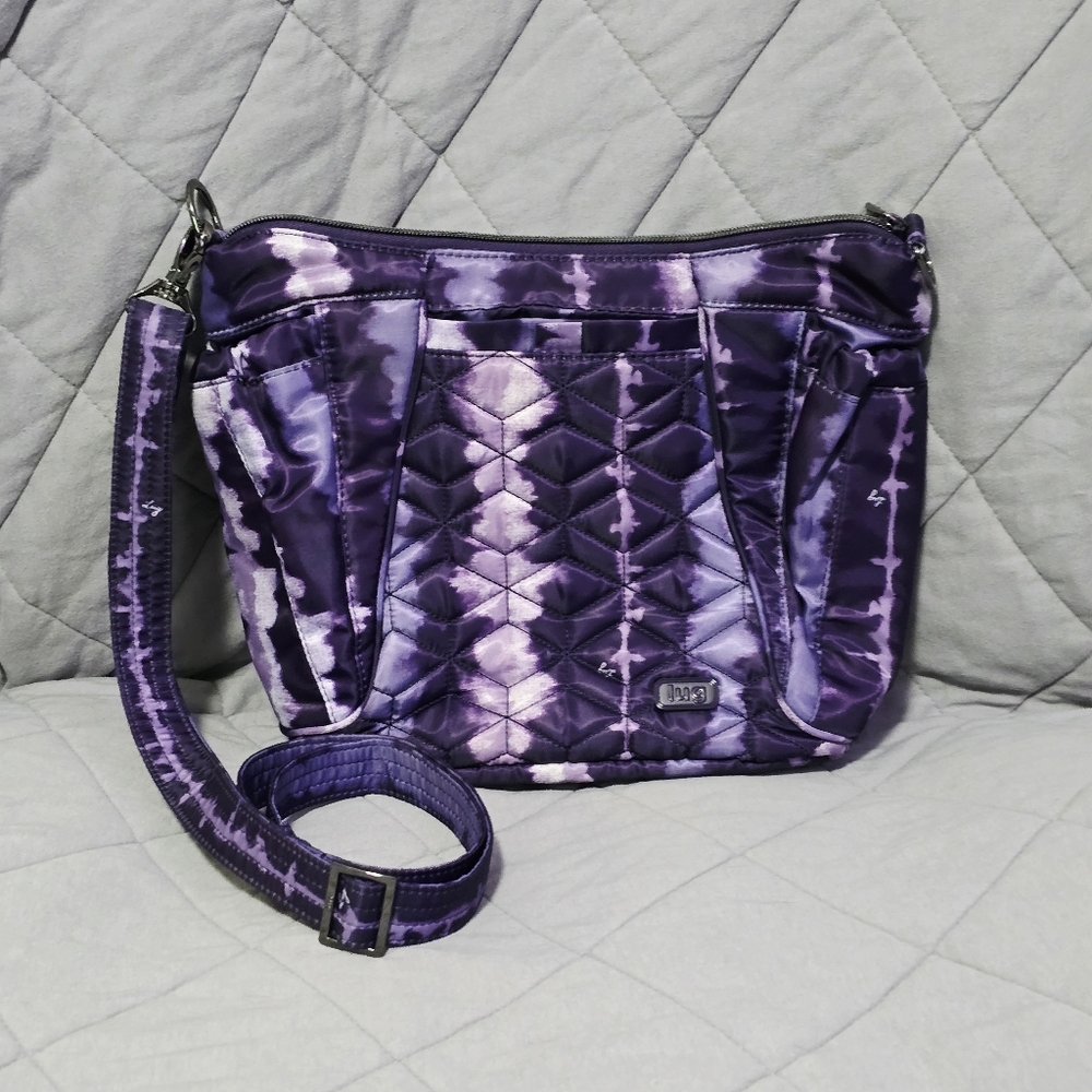 Lug Mini Shuffle In Shibori Purple- EUC Sold Out Color